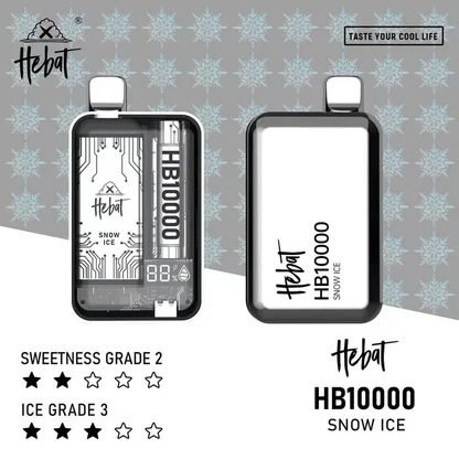 Hebat 喜貝 10000 數位螢幕精準控油 Mesh 芯爆發純粹風味 Type-C 高效續航 12W 強勁輸出口感超順不漏油 台灣現貨:圖片 2